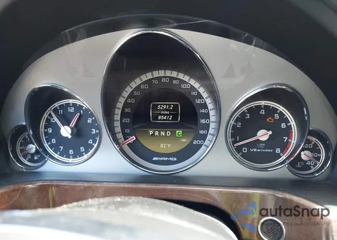 2012 Mercedes-Benz E 63 Amg z USA, uszkodzony, nr VIN WDDHF7EB8CA590294